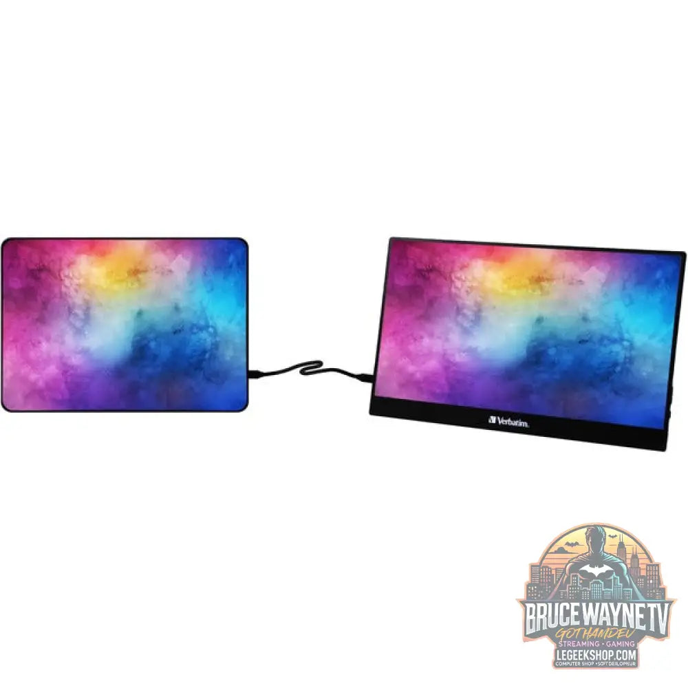 Verbatim PM-14 14" Full HD IPS 60 Hz - Verbatim - vue 3