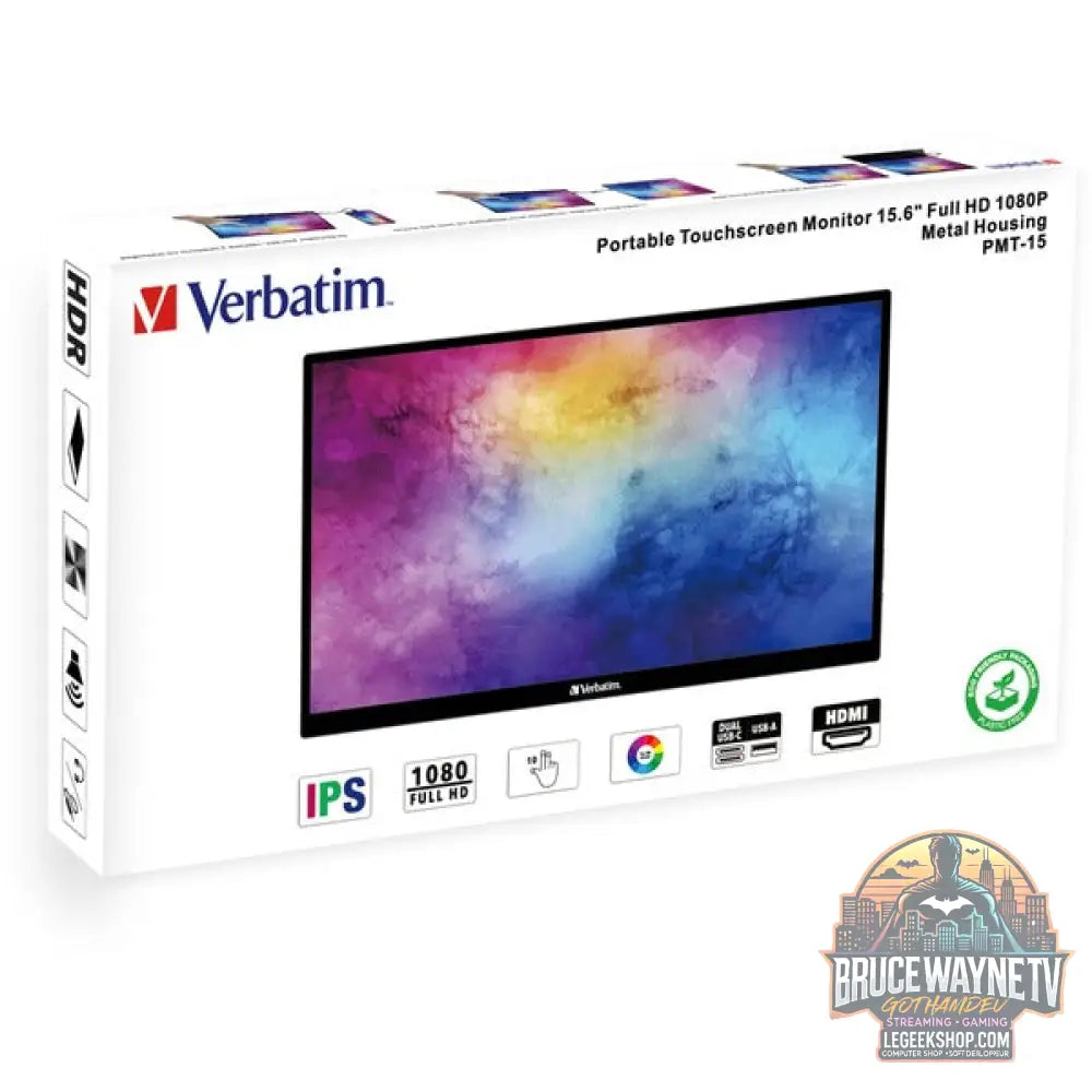Verbatim PMT-15 15,6" Full HD IPS 60 Hz - Verbatim - vue 4
