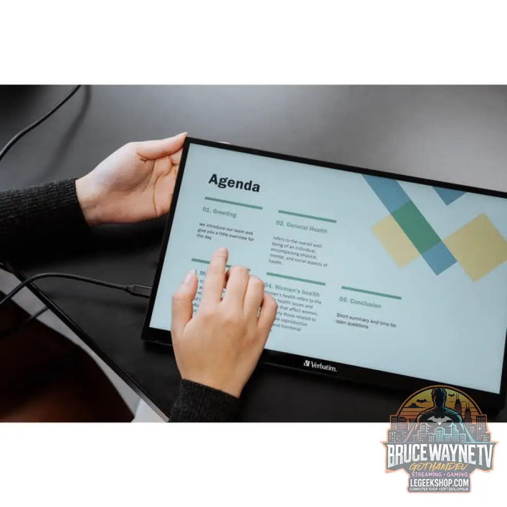 Verbatim PMT-15 15,6" Full HD IPS 60 Hz - Verbatim - vue 6