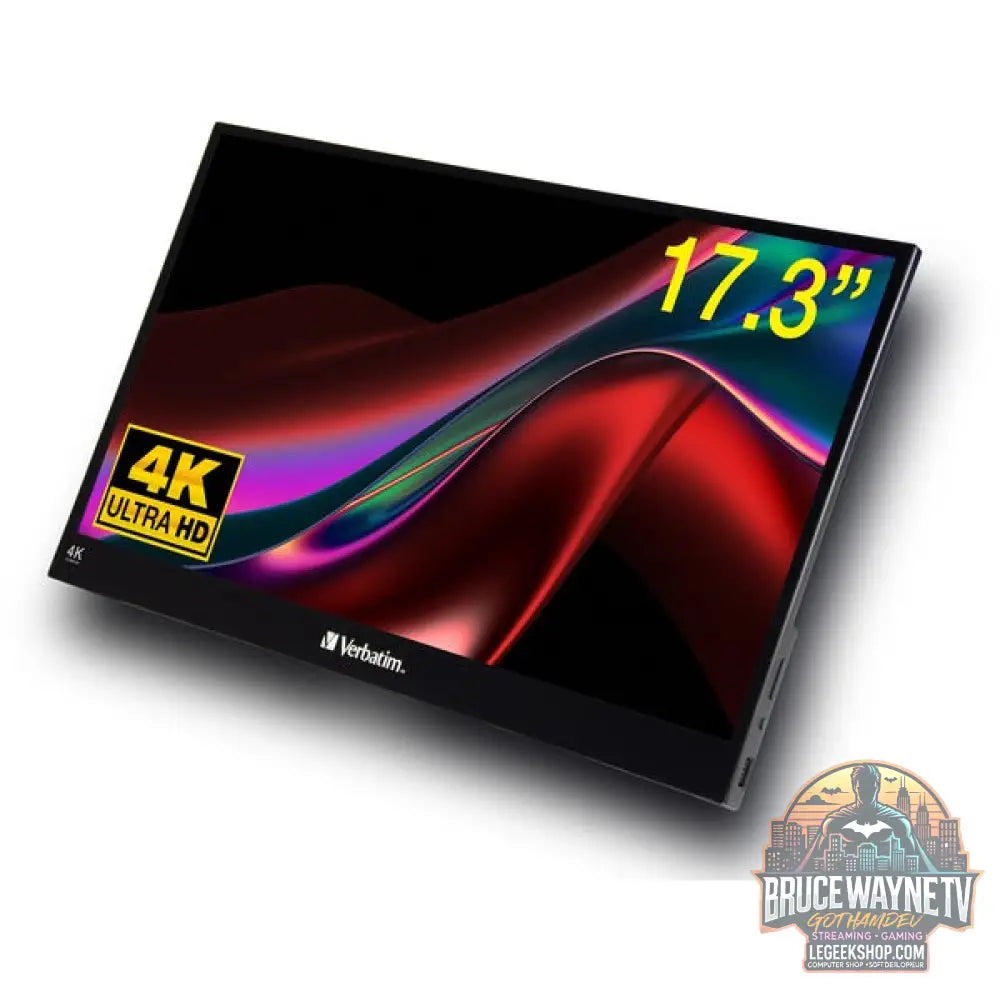 Verbatim PMT-17-4K 17,3" 3840 × 2160 px IPS 60 Hz - Verbatim - vue 2