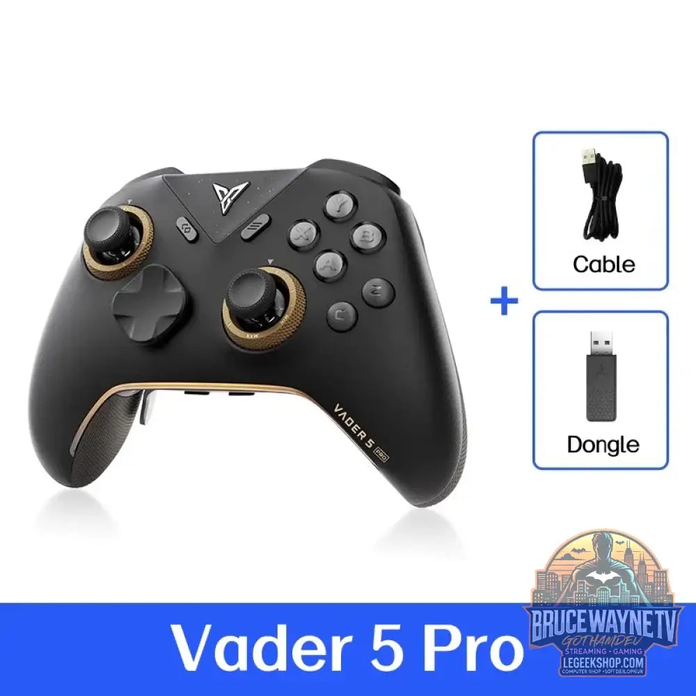 Version mondiale Flydigi Vader 5 Pro contrôleur de manette de jeu Bluetooth sans fil multi-plateforme pour PC NS2