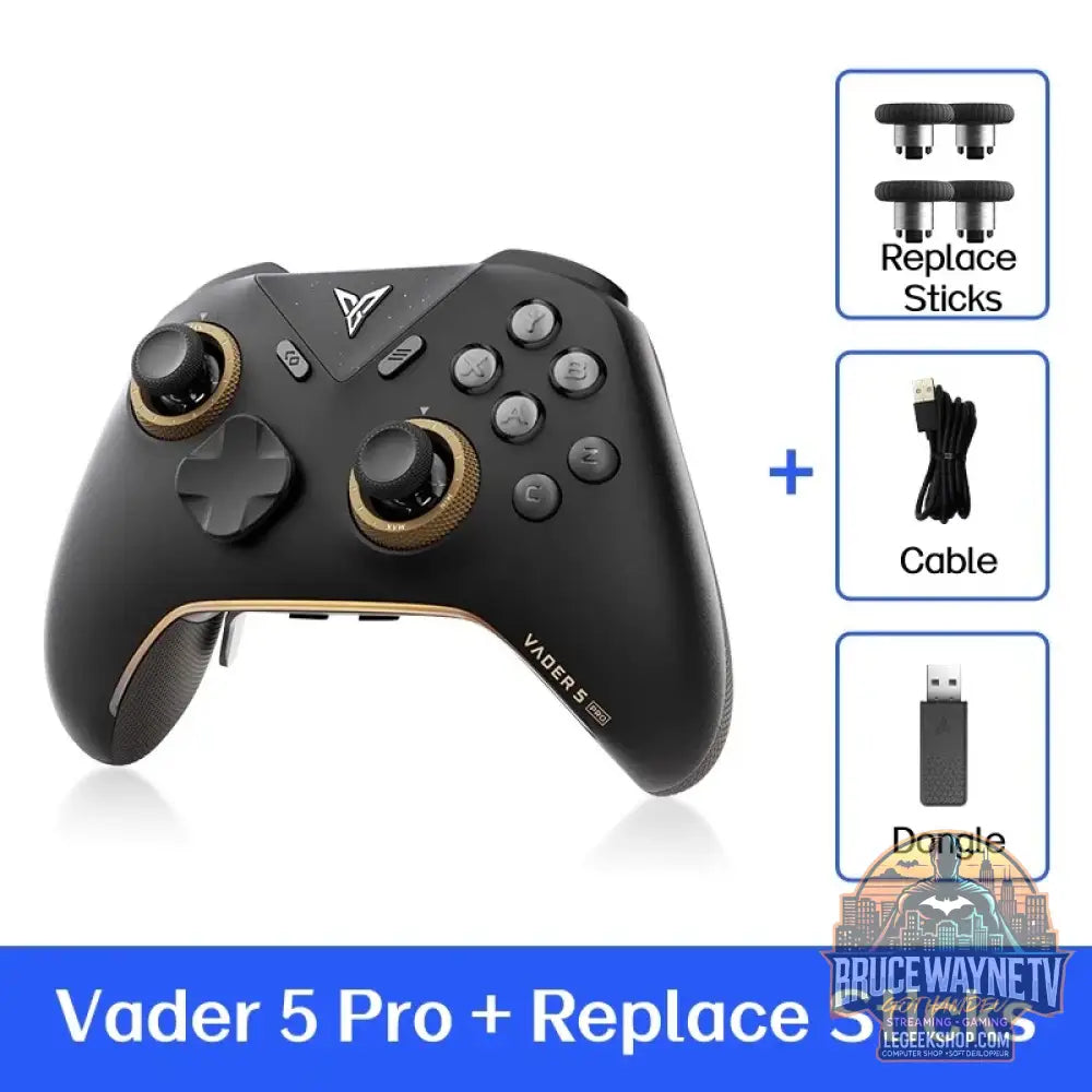 Version mondiale Flydigi Vader 5 Pro contrôleur de manette de jeu Bluetooth sans fil multi-plateforme pour PC NS2