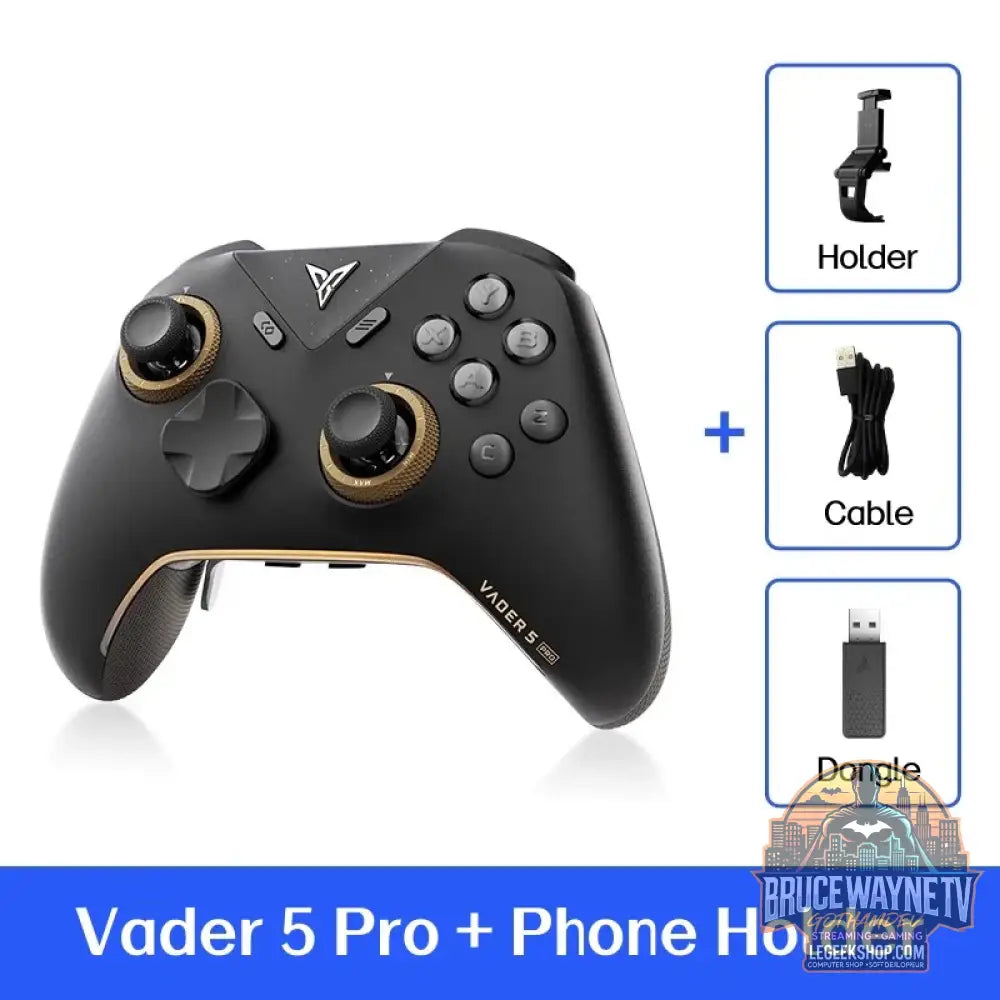 Version mondiale Flydigi Vader 5 Pro contrôleur de manette de jeu Bluetooth sans fil multi-plateforme pour PC NS2