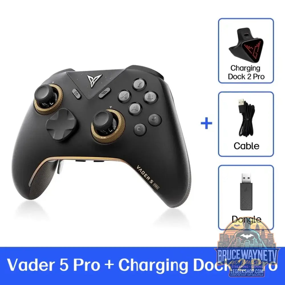 Version mondiale Flydigi Vader 5 Pro contrôleur de manette de jeu Bluetooth sans fil multi-plateforme pour PC NS2