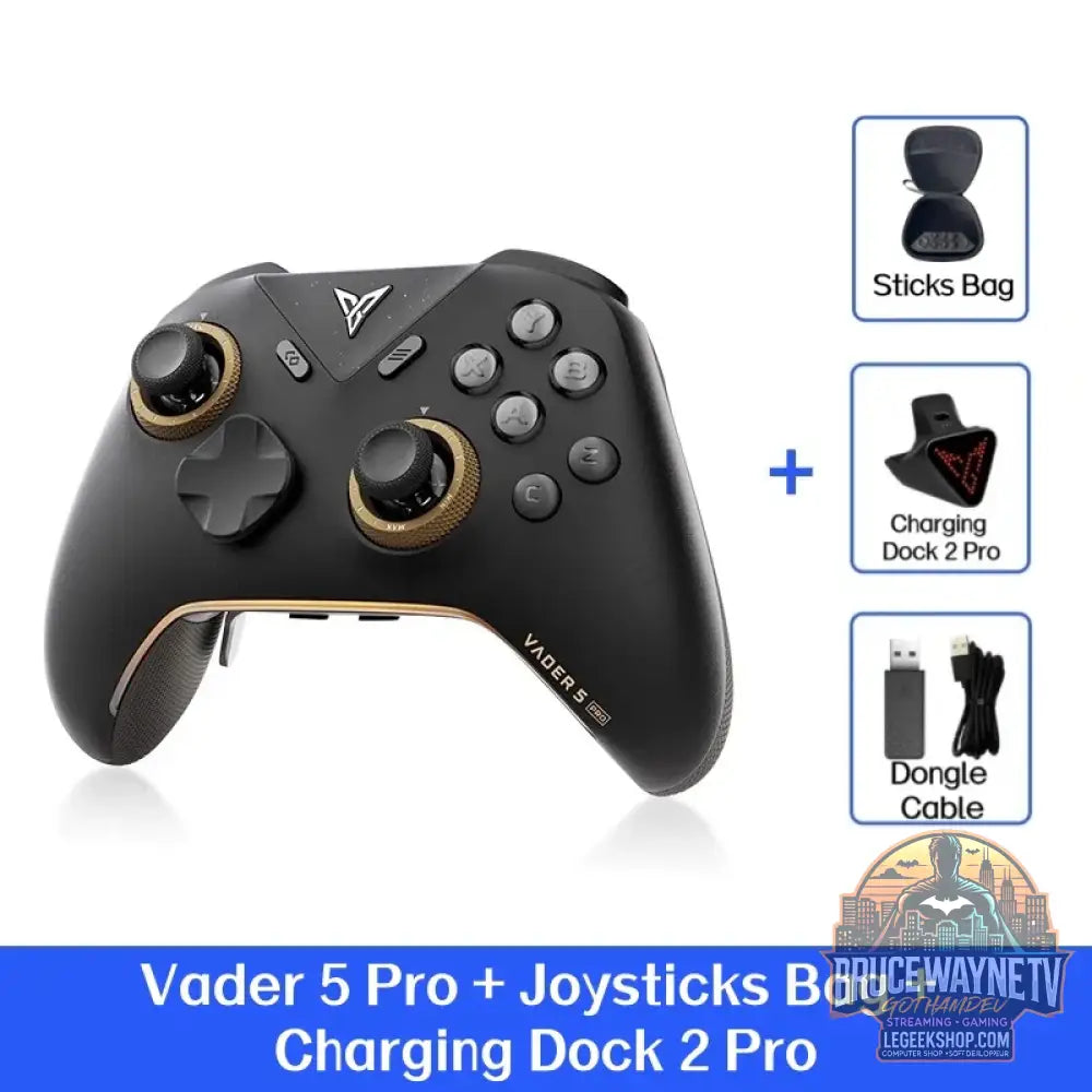Version mondiale Flydigi Vader 5 Pro contrôleur de manette de jeu Bluetooth sans fil multi-plateforme pour PC NS2