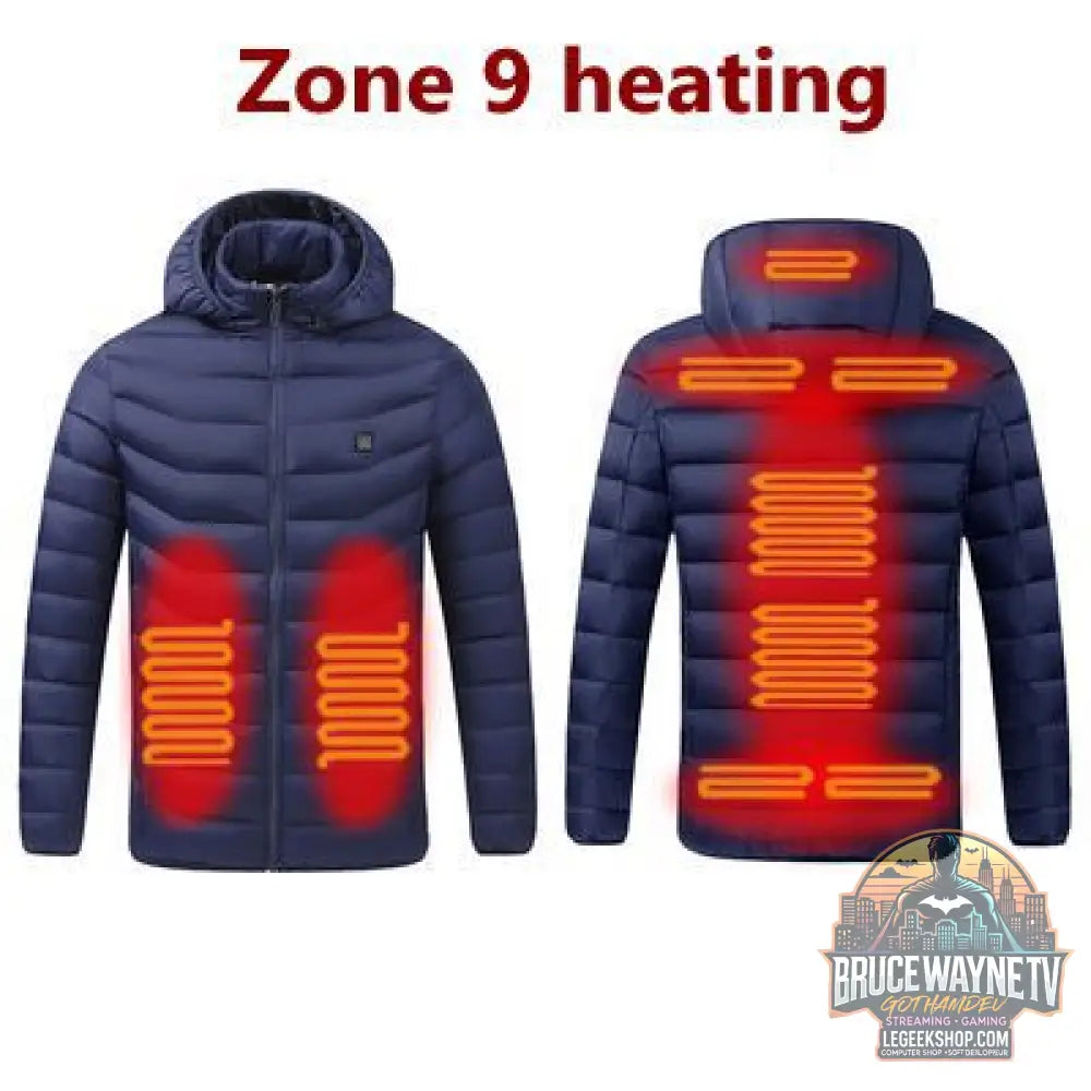 Veste Chauffante Homme USB Rechargeable Hiver - Veste Chauffante Homme
