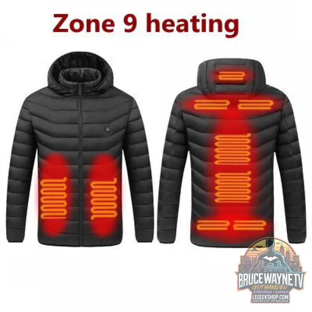 Veste Chauffante Homme USB Rechargeable Hiver - Veste Chauffante Homme