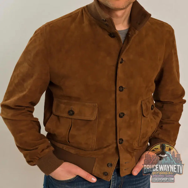 Veste Homme Slim Fit Couleur Unie Col Montant Mélange Coton - Veste Homme