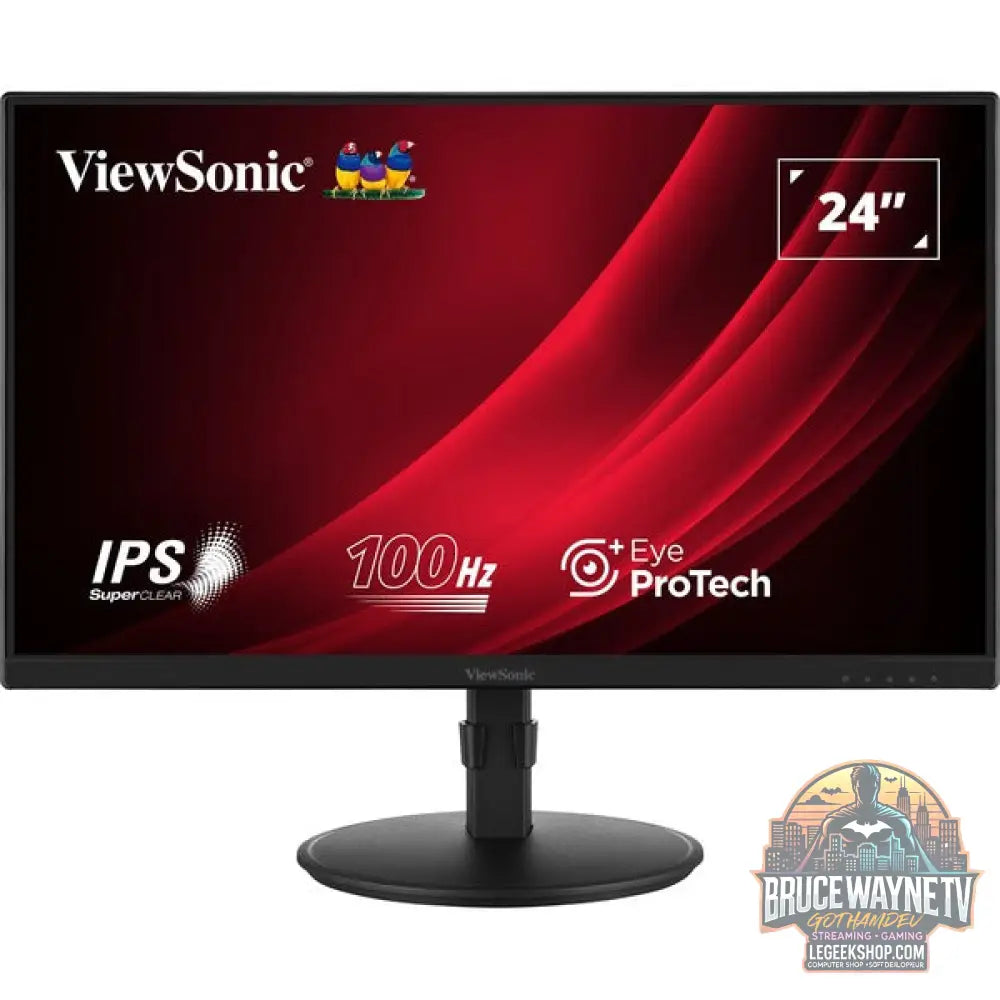 ViewSonic VG2408A-MHD 24" Full HD IPS 100 Hz - ViewSonic - vue 3