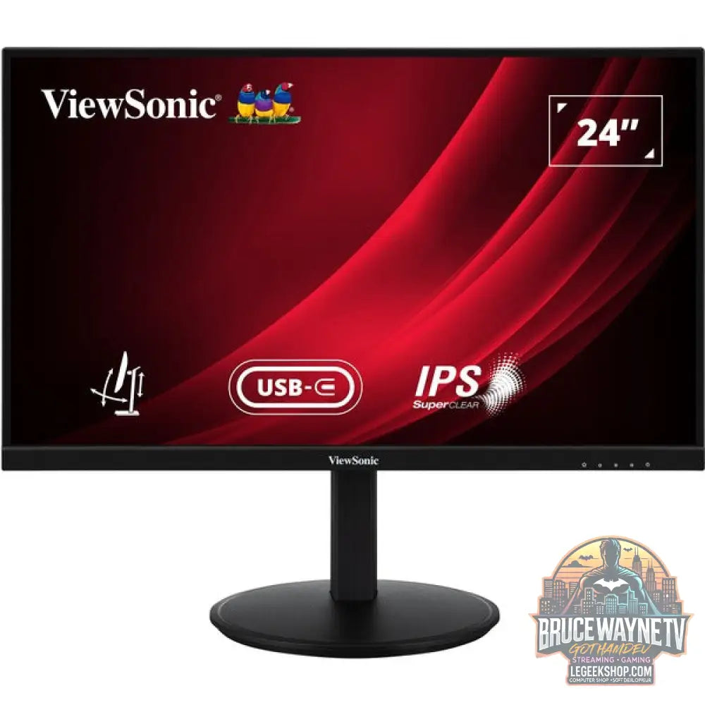 ViewSonic VG2409-MHDU-2 24" Full HD IPS 100 Hz - ViewSonic - vue 3