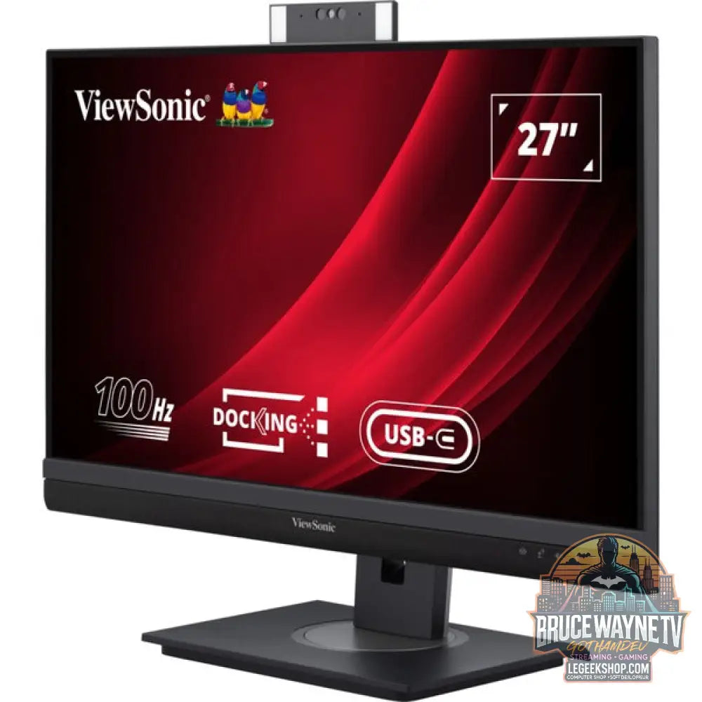ViewSonic VG2757V-2K Videokonferenzmonitor 27" QHD/WQHD IPS 100 Hz - ViewSonic - vue 3