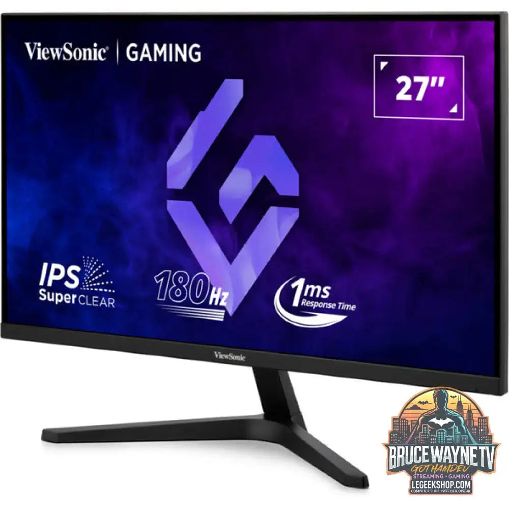 ViewSonic VX27G1-2K 27" QHD/WQHD IPS 180 Hz - ViewSonic - vue 3