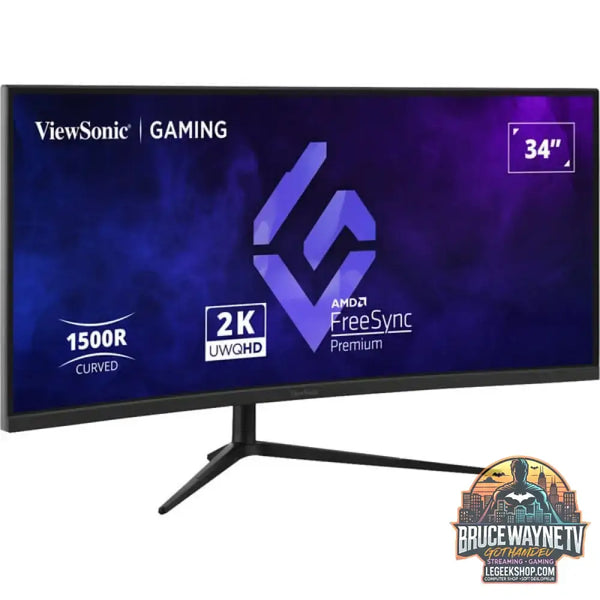 ViewSonic VX3418C-2K 34" QHD/WQHD VA 180 Hz - ViewSonic