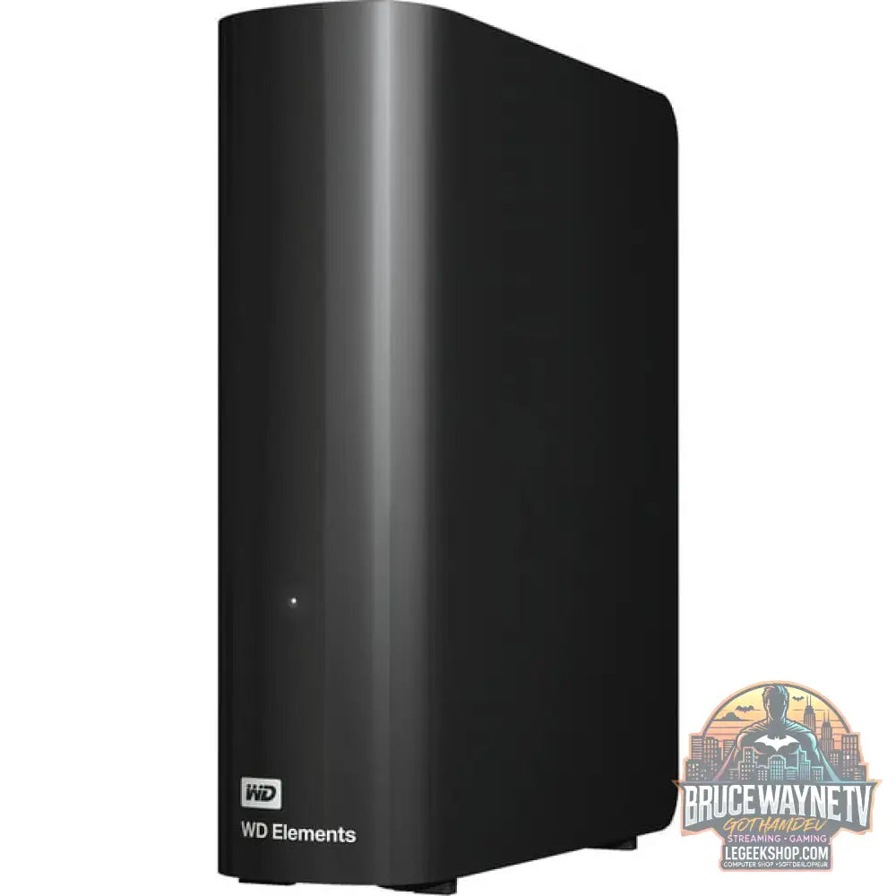 WD Elements 8 TB, Externe Festplatte noir, Micro-USB-B 3.2 Gen 1 (5 Gbit/s) - WD - vue 3