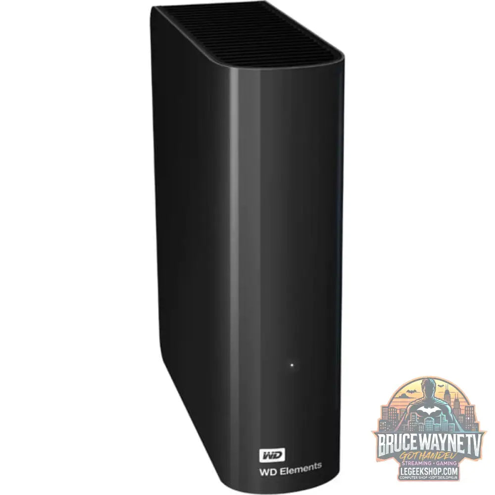 WD Elements Desktop 20 TB, Externe Festplatte noir, Micro-USB-B 3.2 Gen 1 (5 Gbit/s) - WD - vue 3