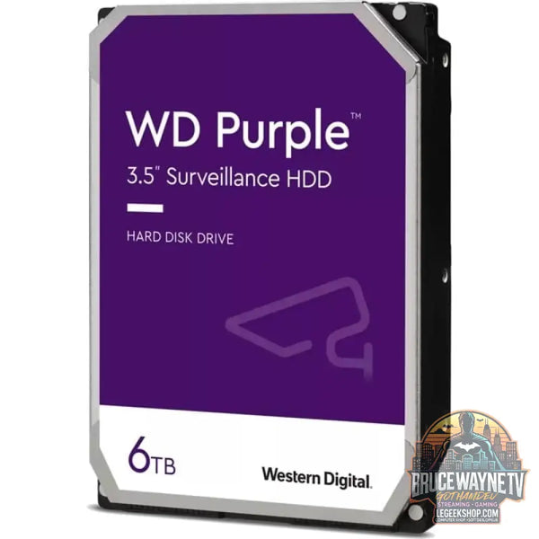 WD Purple 6 TB, Festplatte SATA 6 Gb/s, 3,5" - WD