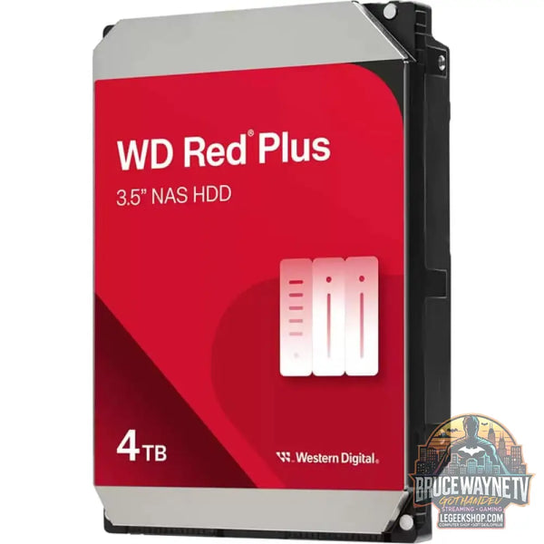 WD Red Plus NAS-Festplatte 4 TB SATA 6 Gb/s, 3,5", 24/7 - WD