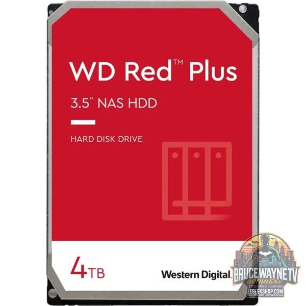 WD Red Plus NAS-Festplatte 4 TB SATA 6 Gb/s, 3,5", 24/7 - WD