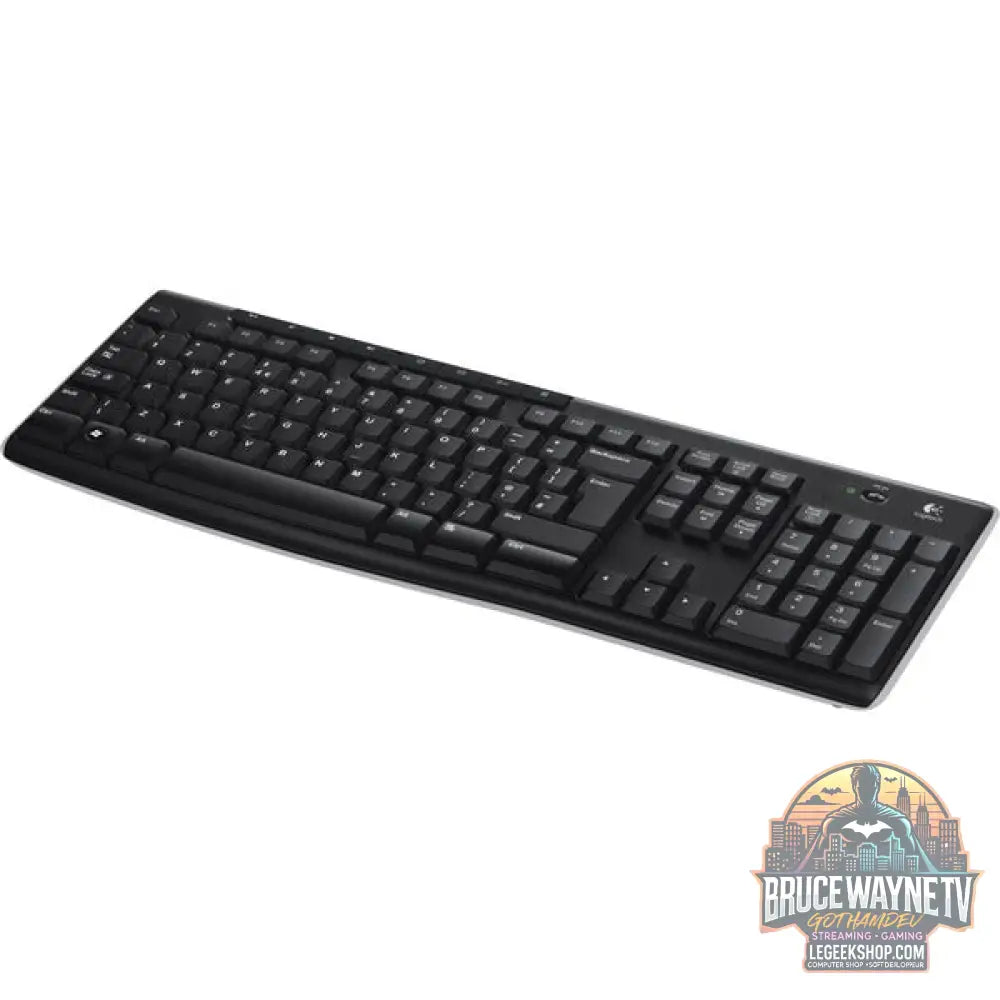 Wireless Keyboard K270 - Logitech - vue 3