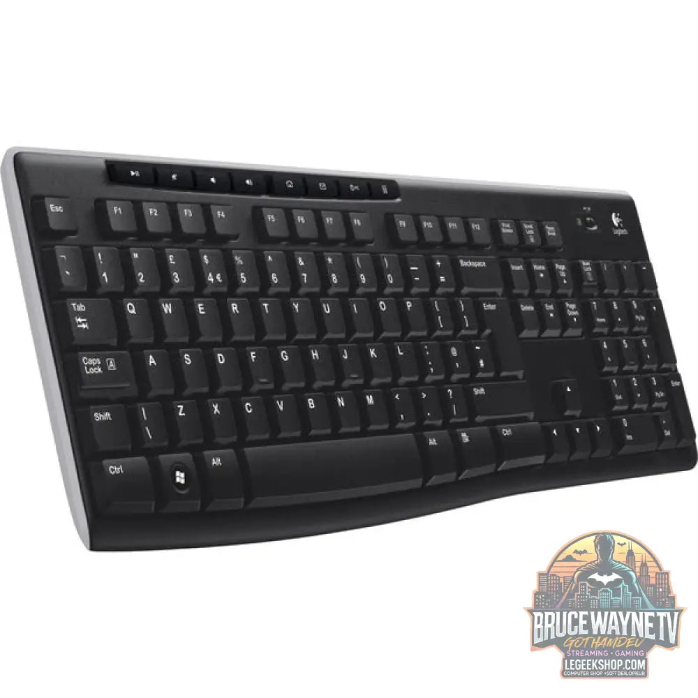 Wireless Keyboard K270 - Logitech - vue 2