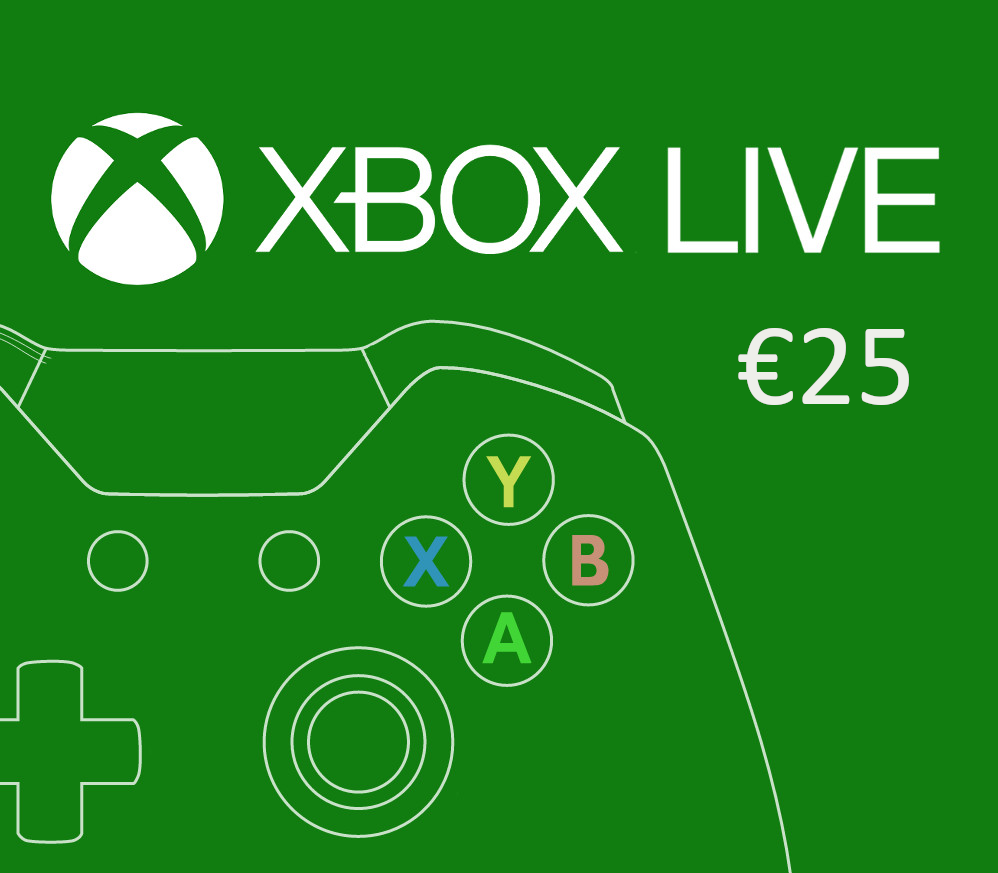 XBOX Live €25 Prepaid Card ES
