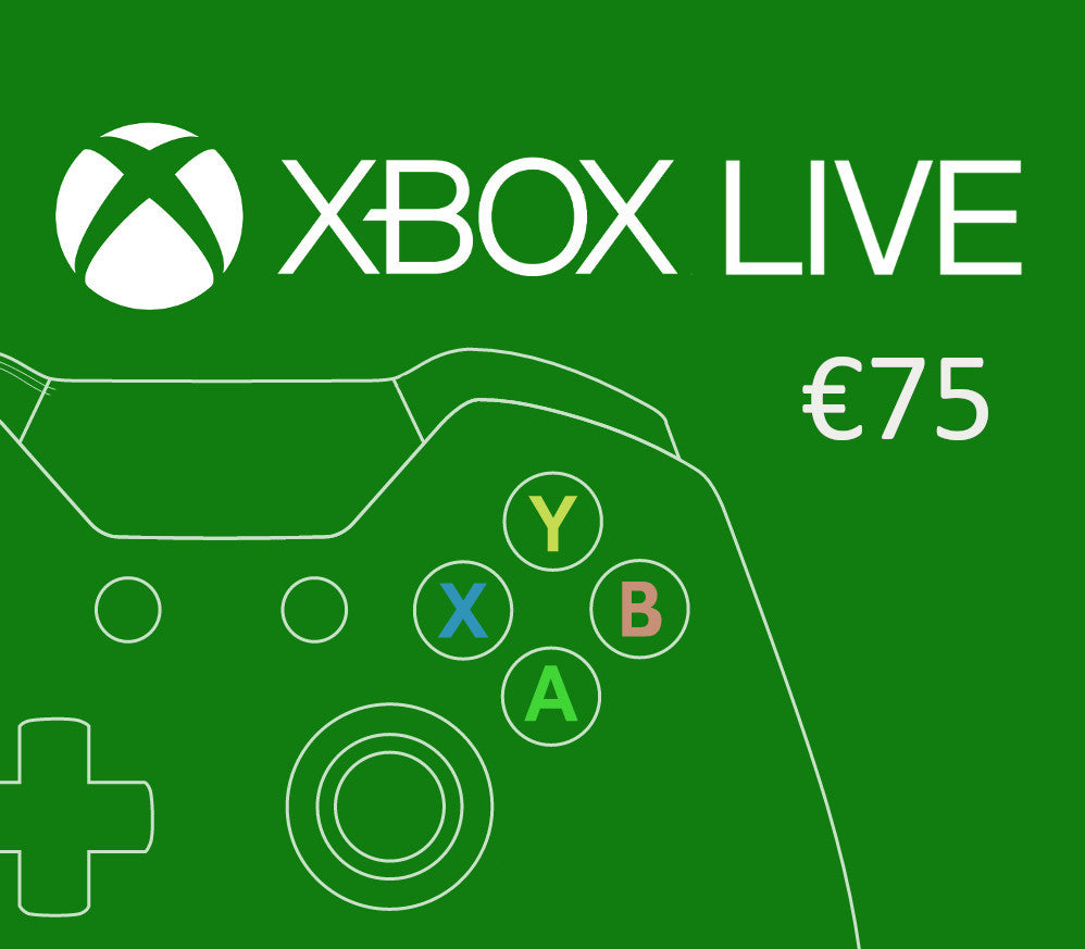 XBOX Live €75 Prepaid Card AT