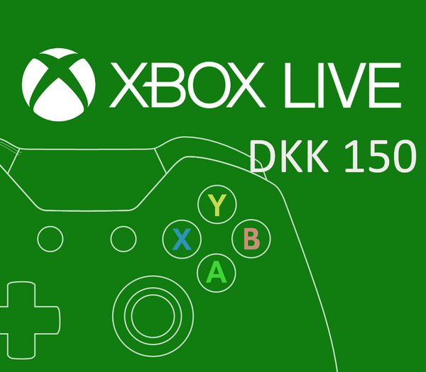 XBOX Live 150 DKK Prepaid Card DK