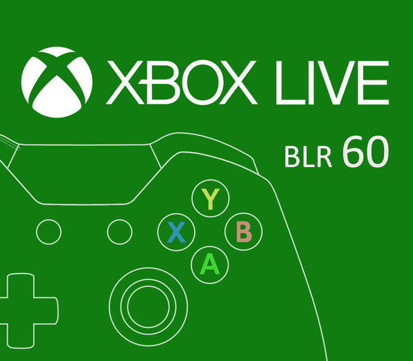 XBOX Live BRL 60 Prepaid Card BR