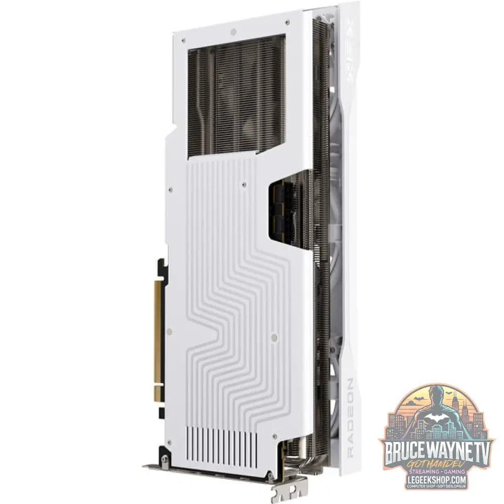XFX Radeon RX 9070 Swift OC, carte graphique blanc, RDNA4, GDDR6, 3x DisplayPort, 1x HDMI 2.1 - XFX - vue 5