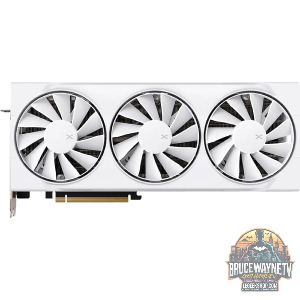 XFX Radeon RX 9070 Swift OC, carte graphique blanc, RDNA4, GDDR6, 3x DisplayPort, 1x HDMI 2.1 - XFX - vue 2