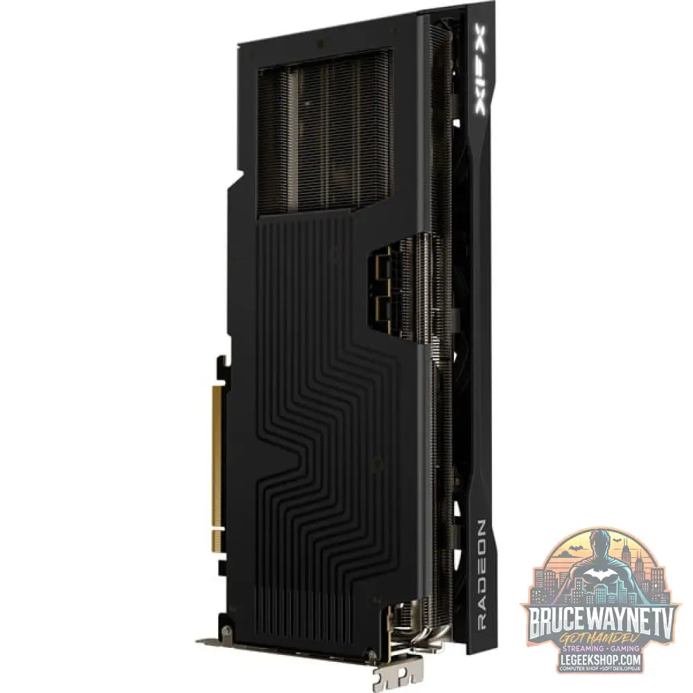 XFX Radeon RX 9070 Swift OC, carte graphique noir, RDNA4, GDDR6, 3x DisplayPort, 1x HDMI 2.1 - XFX - vue 5