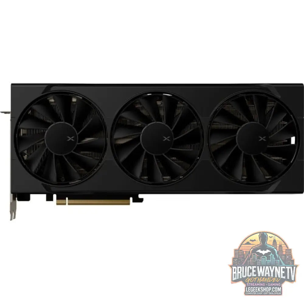 XFX Radeon RX 9070 Swift OC, carte graphique noir, RDNA4, GDDR6, 3x DisplayPort, 1x HDMI 2.1 - XFX - vue 2