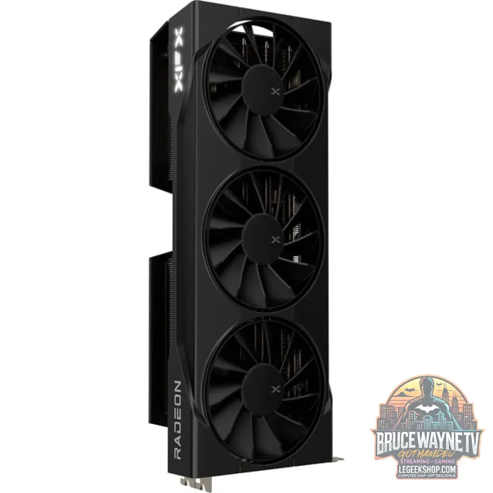 XFX Radeon RX 9070 XT Swift, carte graphique noir, RDNA4, GDDR6, 3x DisplayPort, 1x HDMI 2.1 - XFX - vue 4