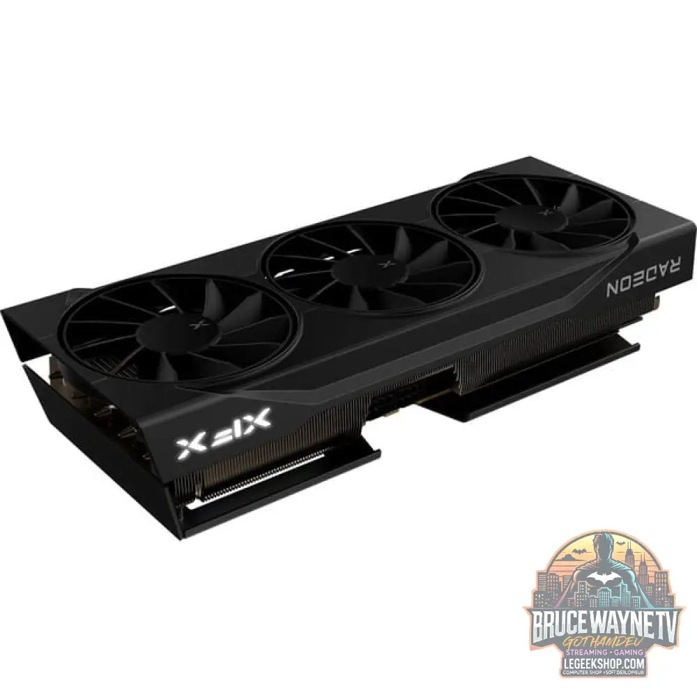 XFX Radeon RX 9070 XT Swift, carte graphique noir, RDNA4, GDDR6, 3x DisplayPort, 1x HDMI 2.1 - XFX - vue 3