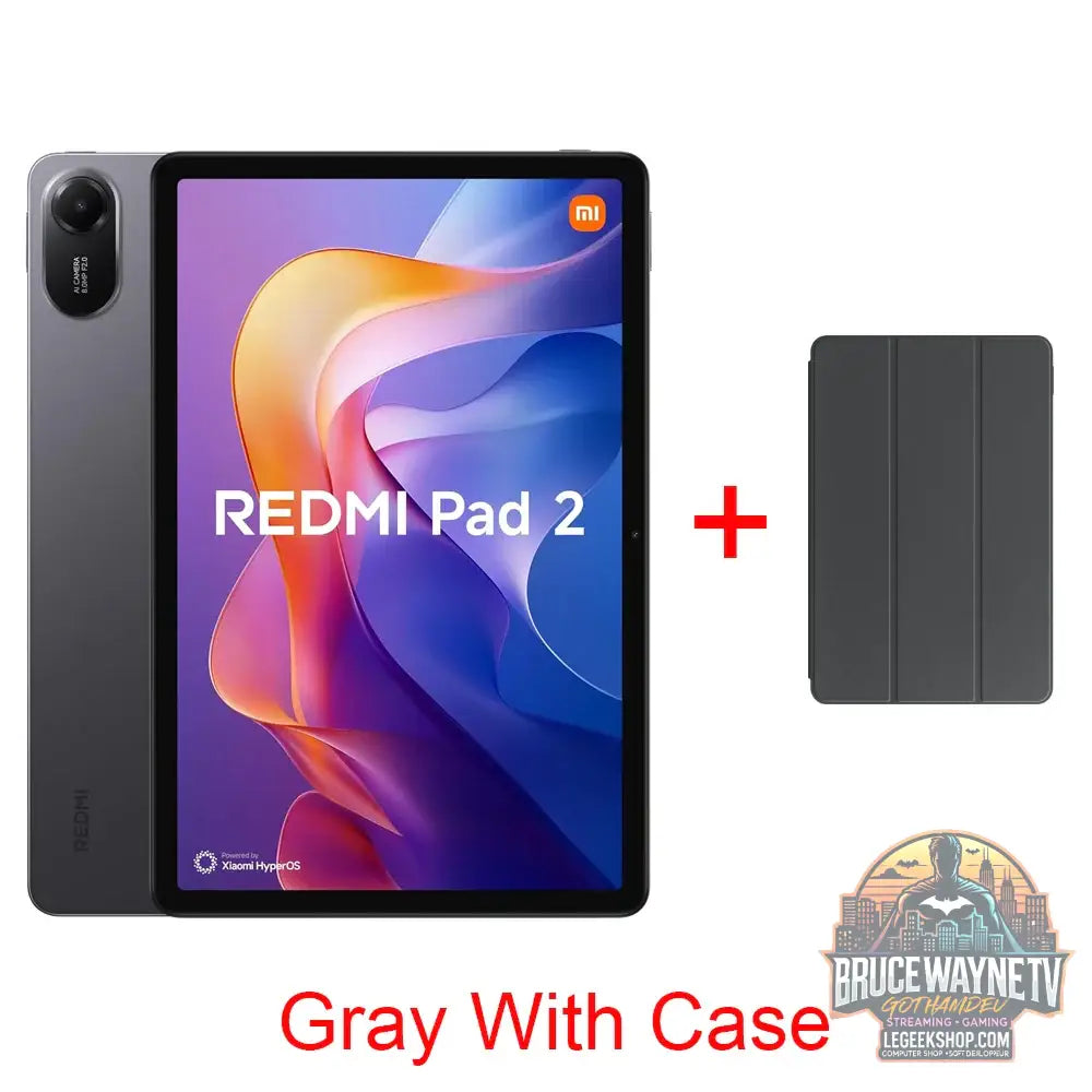 Xiaomi Redmi Pad 2 Version Globale Wifi 11 pouces Écran 2.5K ultra-clair MediaTek Helio G100-Ultra Tablette Mi Écran