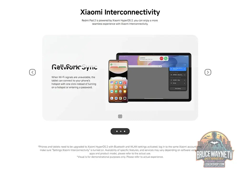 Xiaomi Redmi Pad 2 Version Globale Wifi 11 pouces Écran 2.5K ultra-clair MediaTek Helio G100-Ultra Tablette Mi Écran