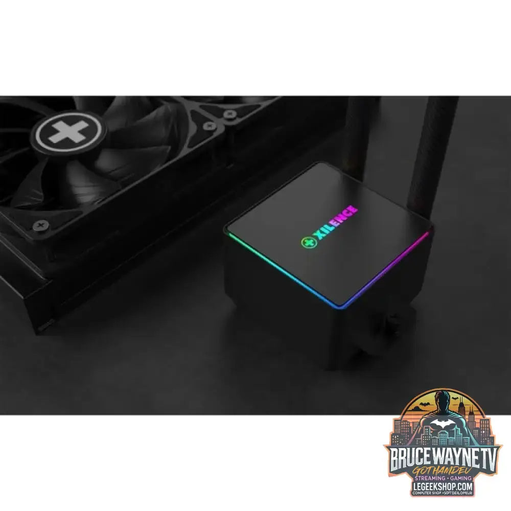 Xilence LiQuRizer LQ240PRO 240mm, Wasserkühlung schwarz - Xilence - vue 9