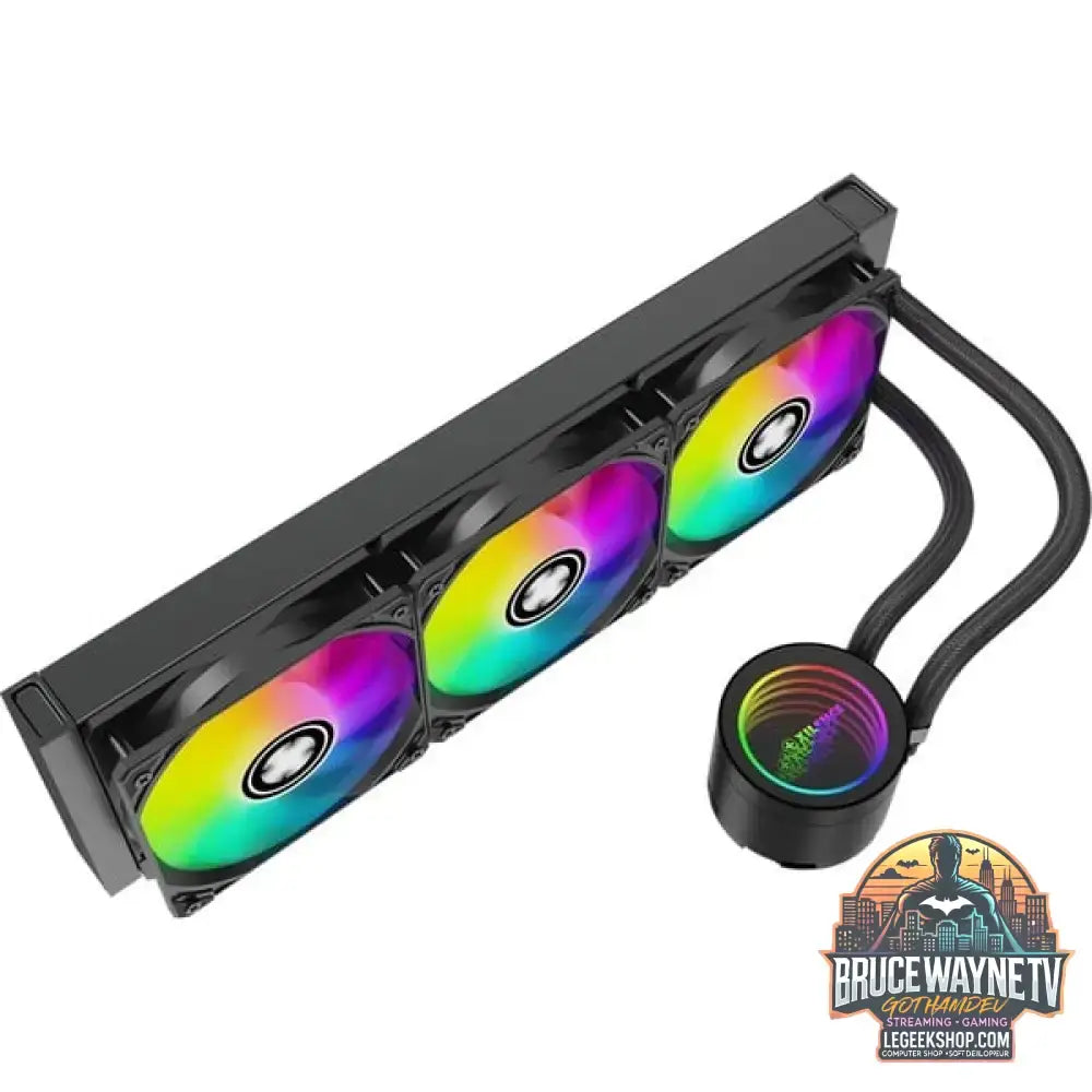 Xilence LiQuRizer LQ360G.ARGB 360mm, Wasserkühlung schwarz - Xilence - vue 8