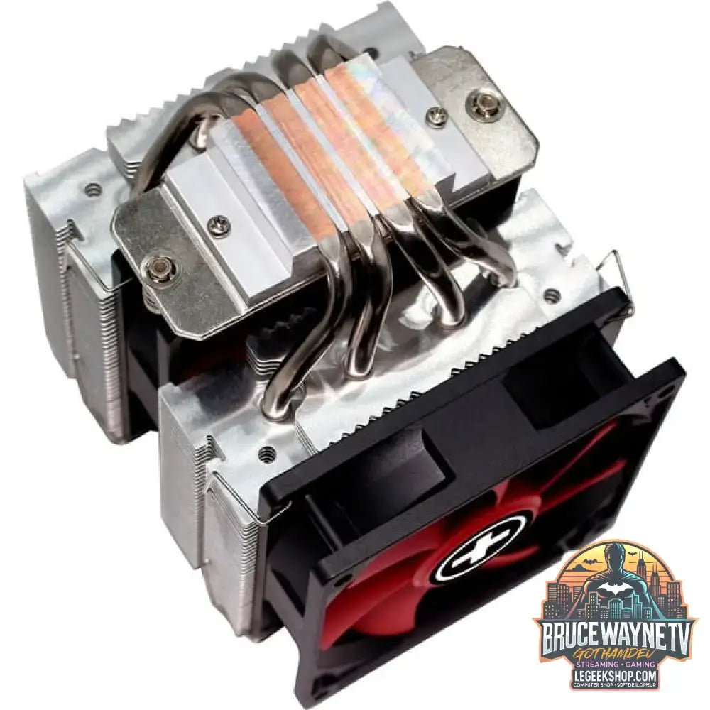 Xilence M504D, CPU-Kühler schwarz/rot, Performance C Serie, 92 mm - Xilence - vue 5
