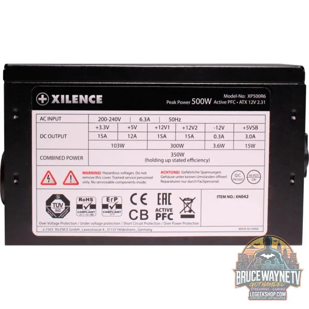 Xilence Performance C 350W, alimentation PC - Xilence - vue 7