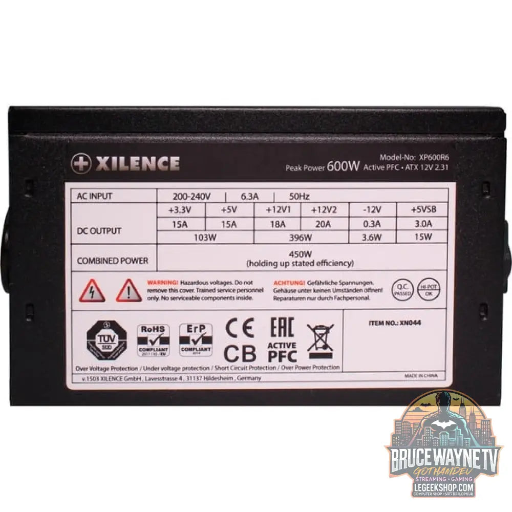 Xilence Performance C 450W, alimentation PC - Xilence - vue 7