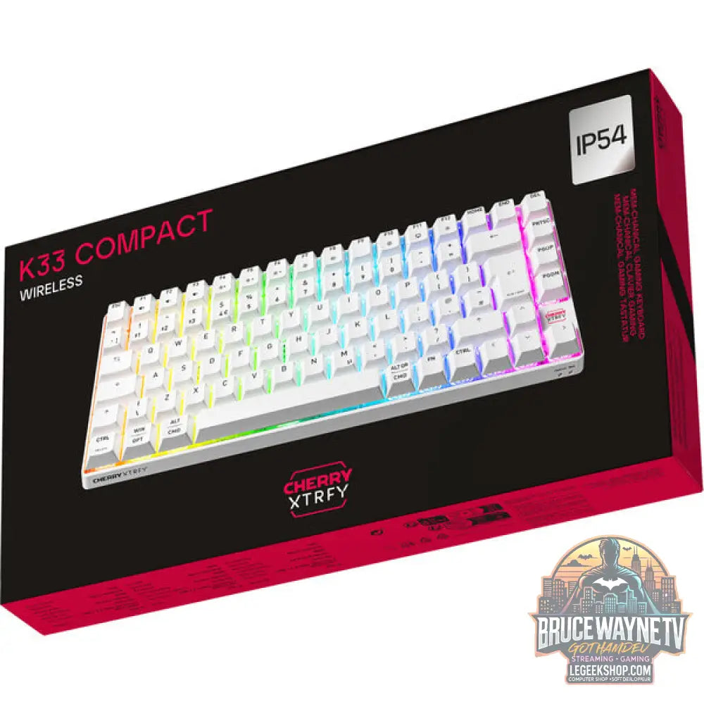 XTRFY K33 Compact Wireless - CHERRY - vue 5