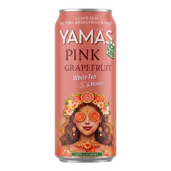 Yamas White Tea Pink Grapefruit & Honey 330 ml x 24