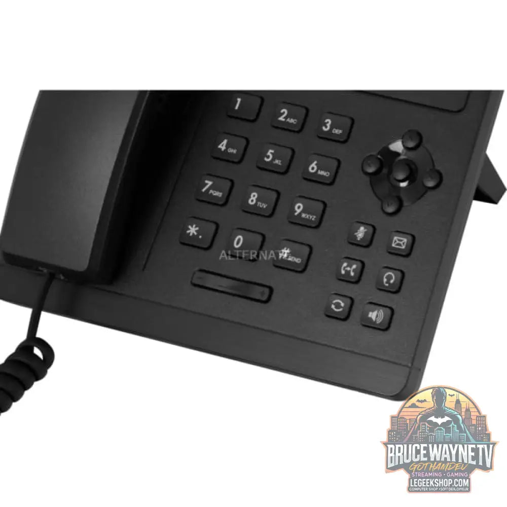 Yealink SIP-T31P, VoIP-Telefon noir - Yealink - vue 3