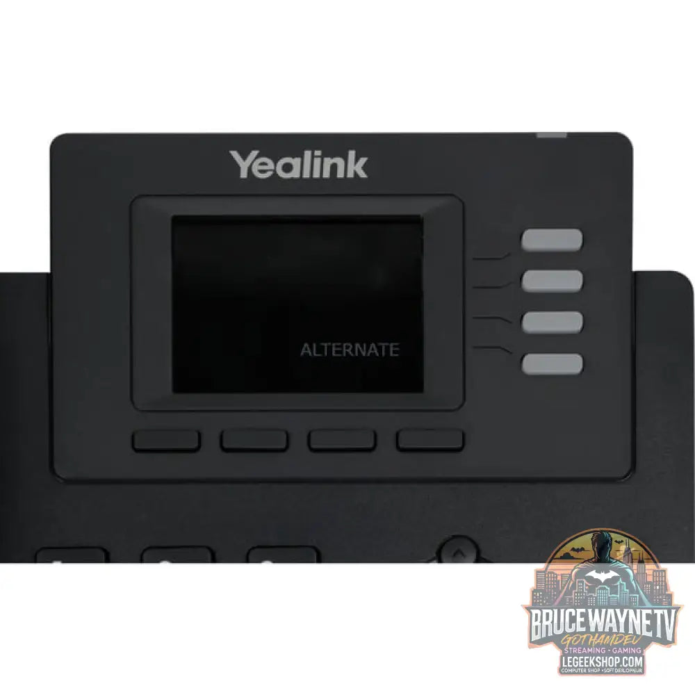 Yealink SIP-T33G, VoIP-Telefon noir - Yealink - vue 3