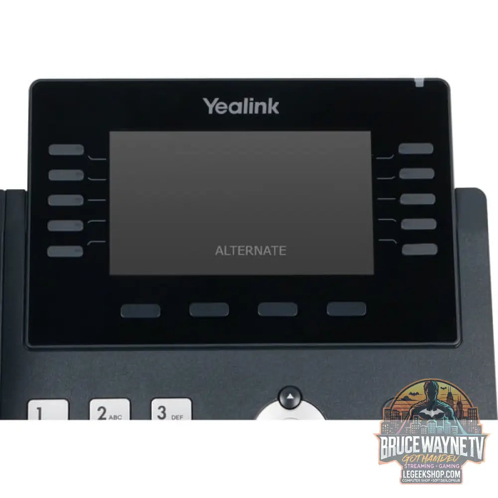 Yealink SIP-T46U, VoIP-Telefon noir - Yealink - vue 3