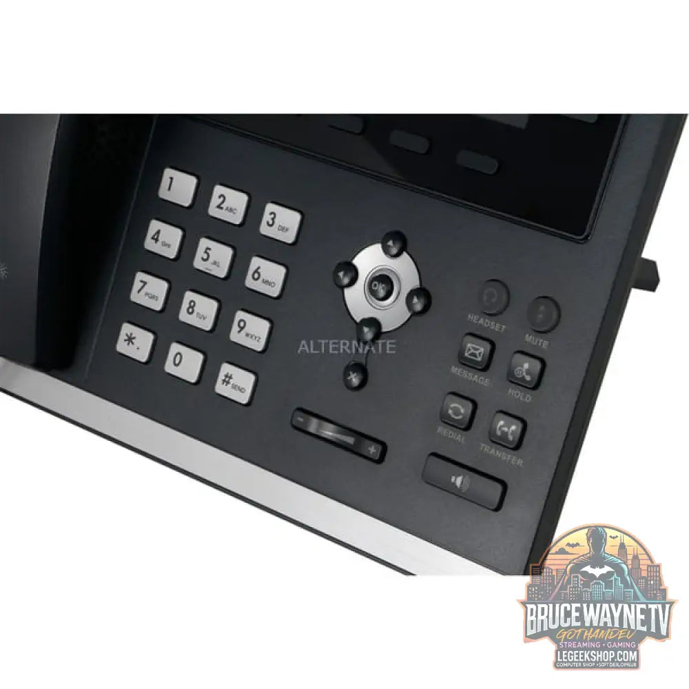 Yealink SIP-T46U, VoIP-Telefon noir - Yealink - vue 4