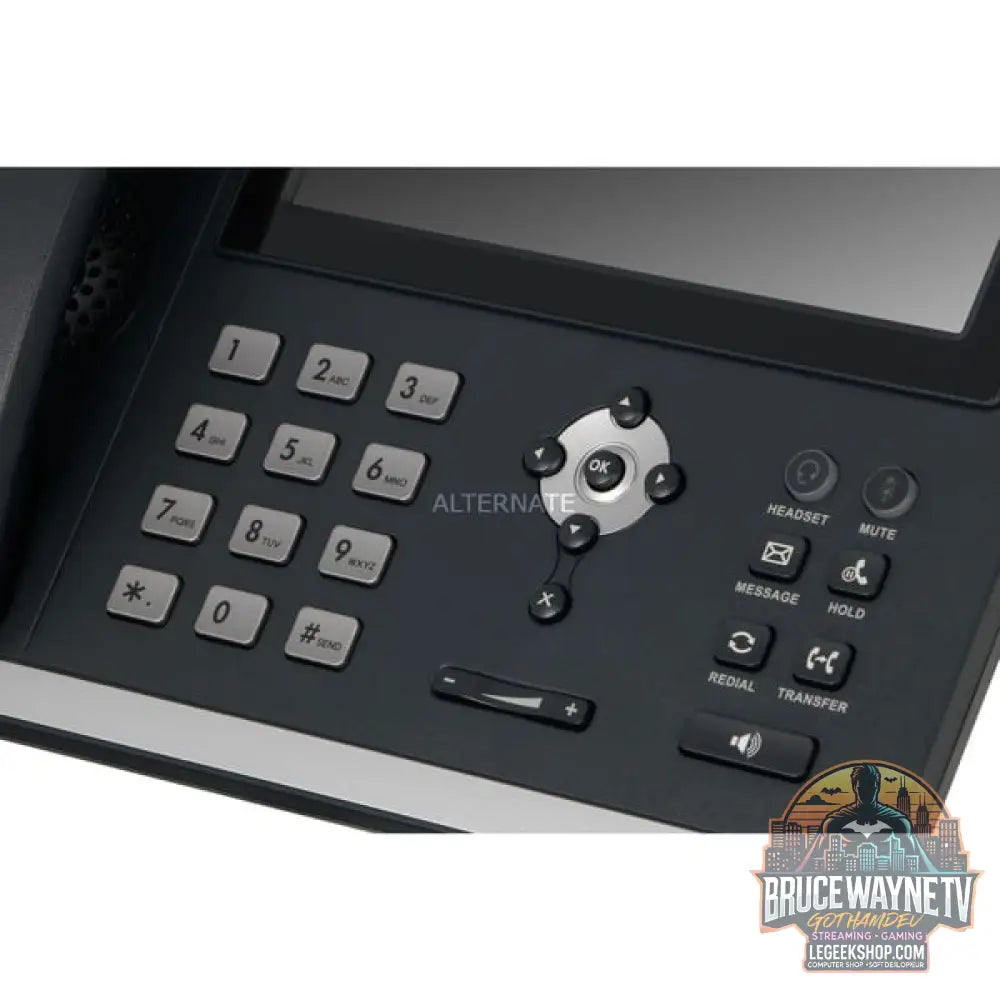 Yealink SIP-T48U, VoIP-Telefon noir - Yealink - vue 3