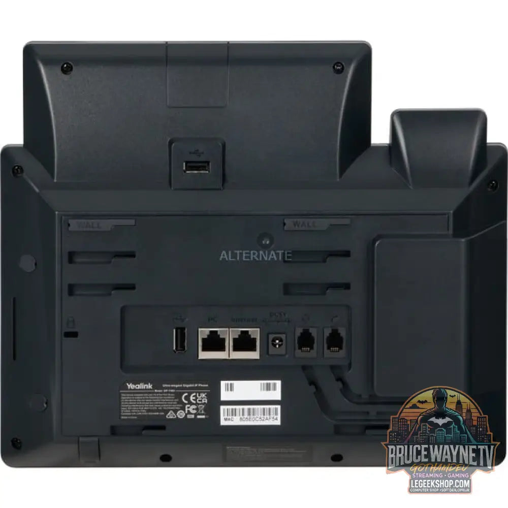 Yealink SIP-T48U, VoIP-Telefon noir - Yealink - vue 4