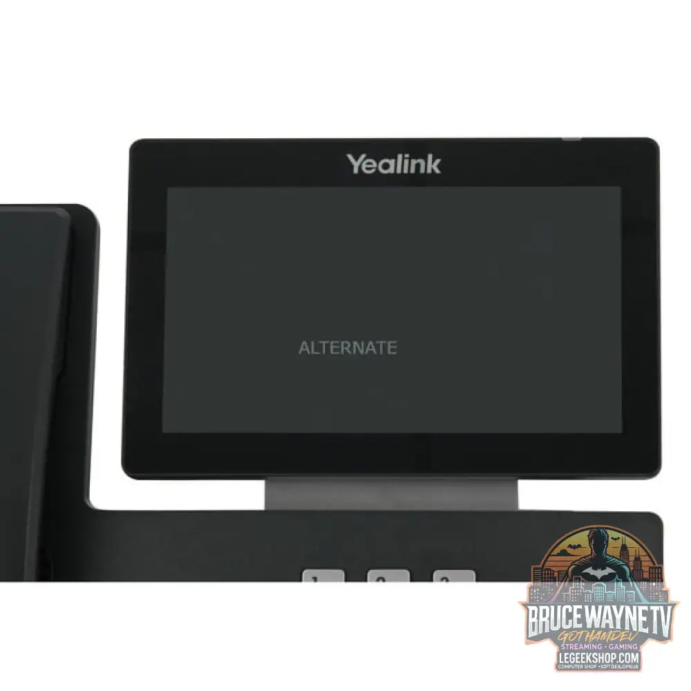 Yealink SIP-T57W, VoIP-Telefon noir - Yealink - vue 3